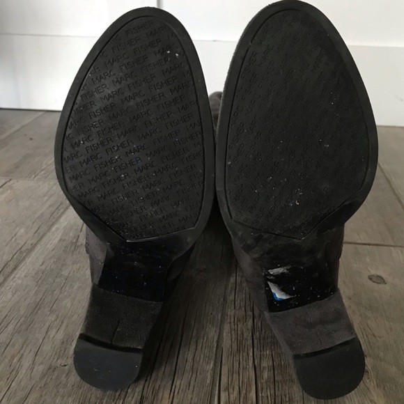 Marc Fisher | Lencon Gray Over The Knee Boots - Picture 5 of 6